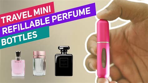 how to fill perfume travel.